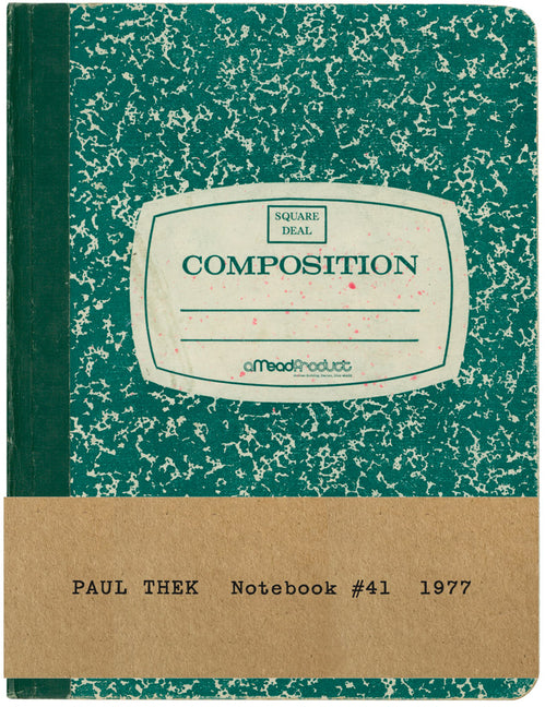Paul Thek: Notebook #41, 1977