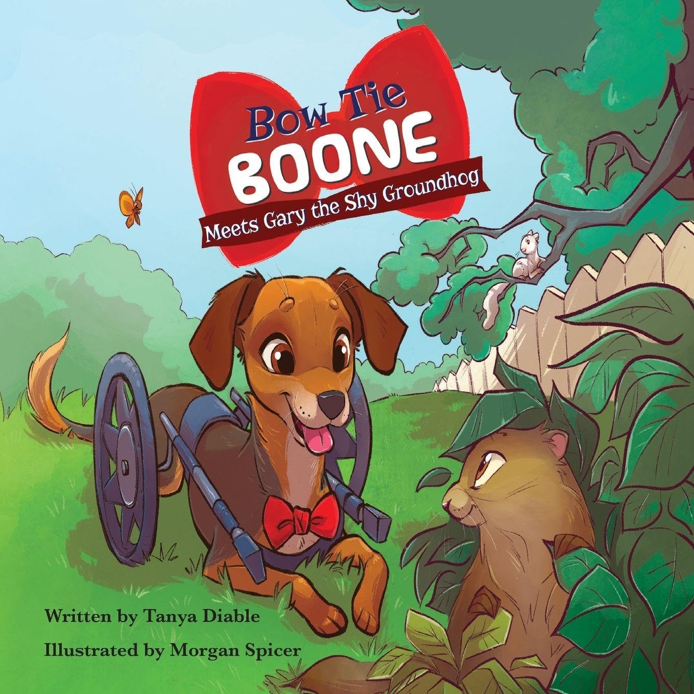 Bow Tie Boone Meets Gary the Shy Groundhog