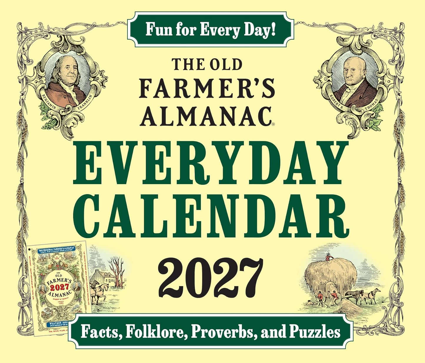 The 2027 Old Farmer's Almanac Everyday Box Calendar