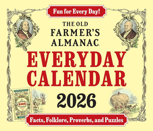 The 2026 Old Farmer's Almanac Everyday Box Calendar