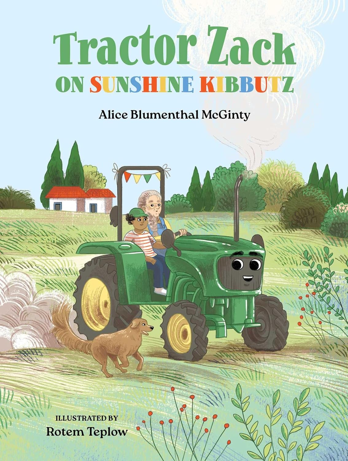 Tractor Zack on Sunshine Kibbutz