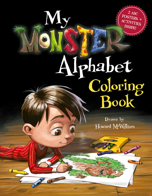 My Monster Alphabet Coloring Book