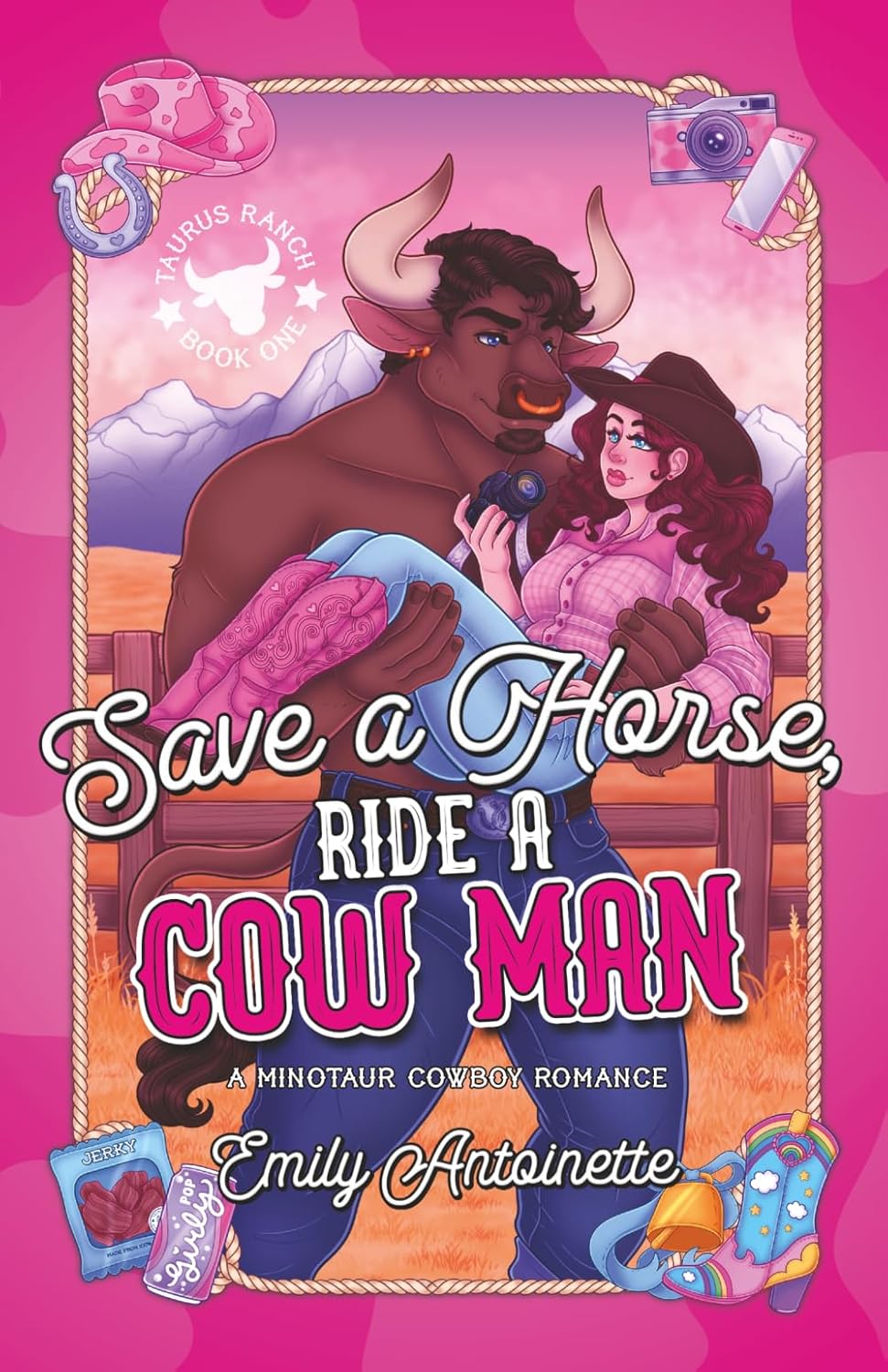 Save a Horse, Ride a Cow Man: A Minotaur Cowboy Romance