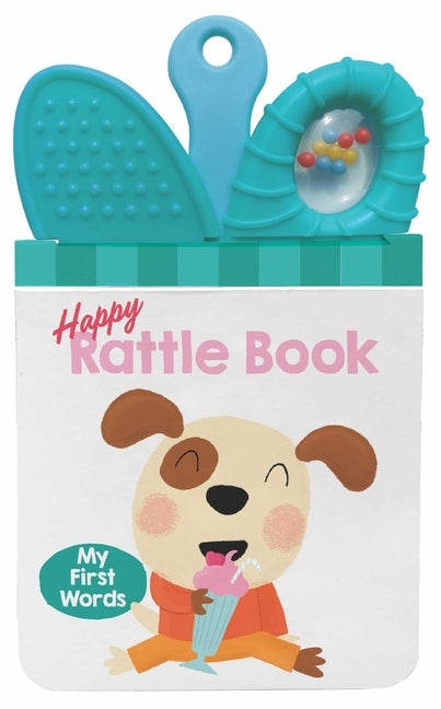 Happy Rattle Book - My First Words