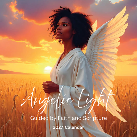 Shades of Color Angelic Light 2027 Wall Calendar