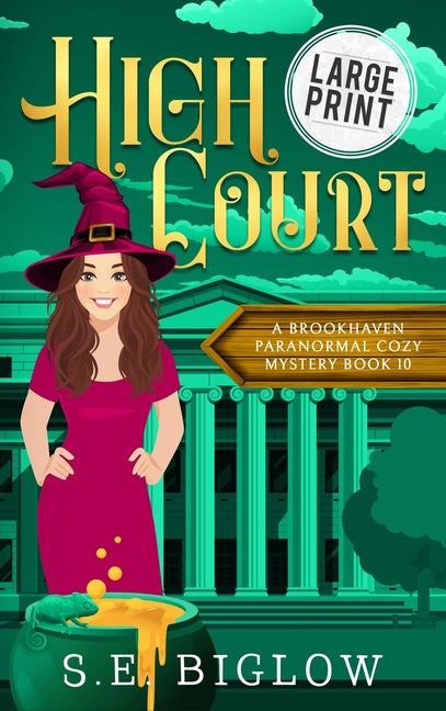 High Court: A Large Print Mistaken Identity Paranormal Mystery