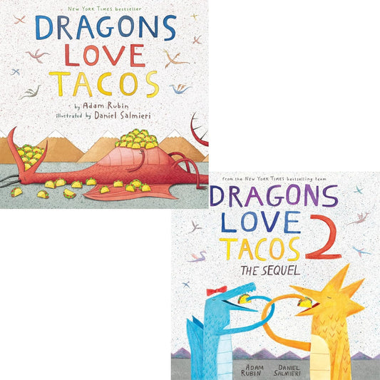 Dragons Love Tacos 2 Book and Toy Set [With Toy]