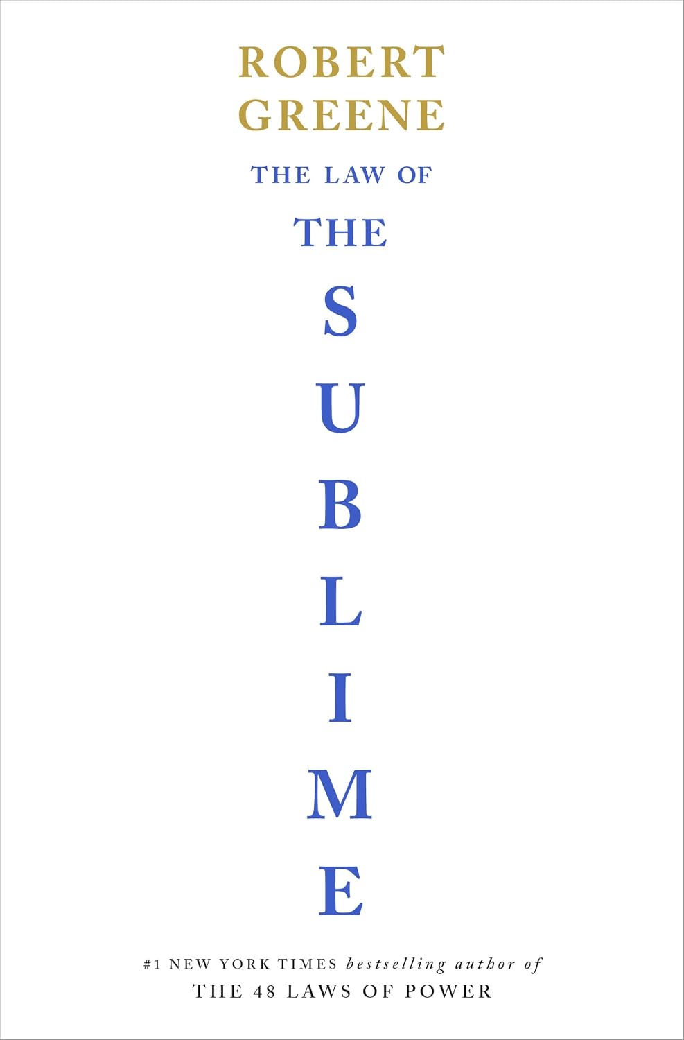 The Law of the Sublime