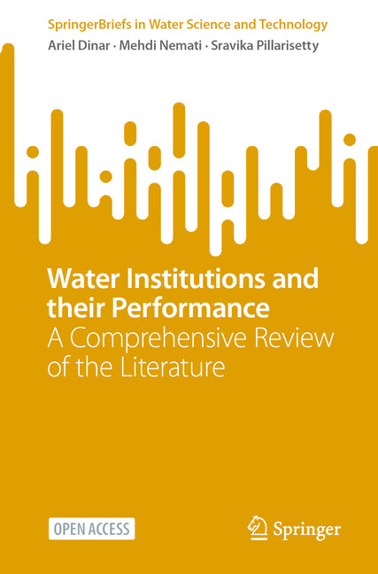 Water Institutions and their Performance: A Comprehensive Review of the Literature