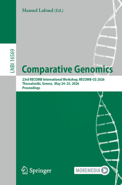 Comparative Genomics: 23rd Recomb International Workshop, Recomb-CG 2026, Thessaloniki, Greece, May 24-25, 2026, Proceedings