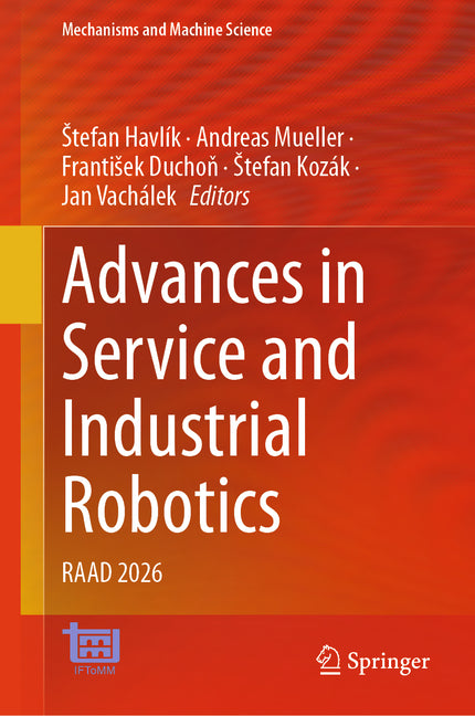 Advances in Service and Industrial Robotics: Raad 2026