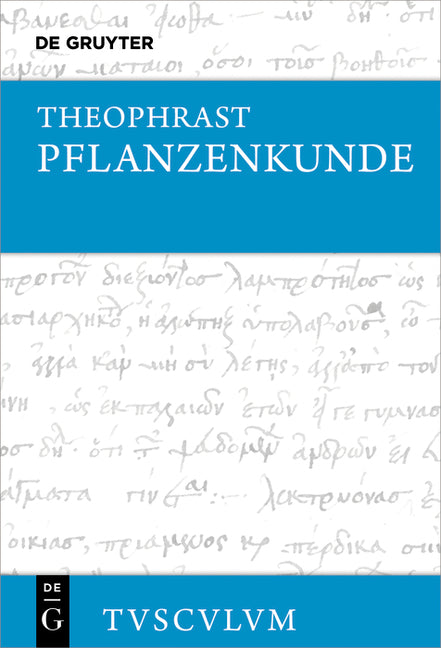 Pflanzenkunde: Griechisch - Deutsch