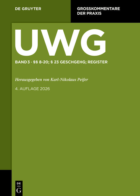 ?? 8-20; ? 23 Geschgehg; Register