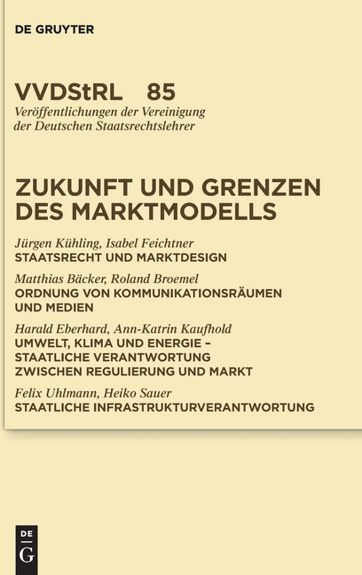 Zukunft Und Grenzen Des Marktmodells