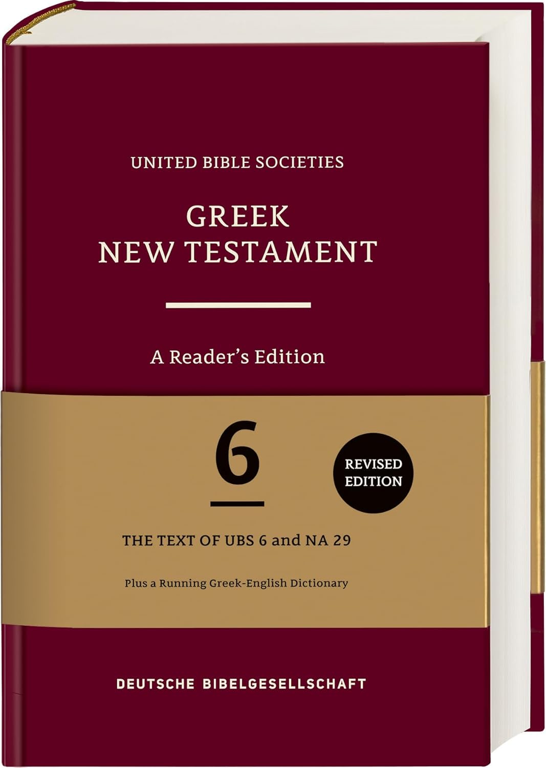 Greek New Testament (Ubs6): A Reader's Edition (Hardcover)