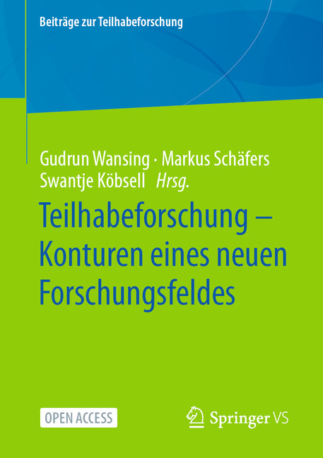 Teilhabeforschung - Konturen Eines Neuen Forschungsfeldes (1. Aufl. 2022)
