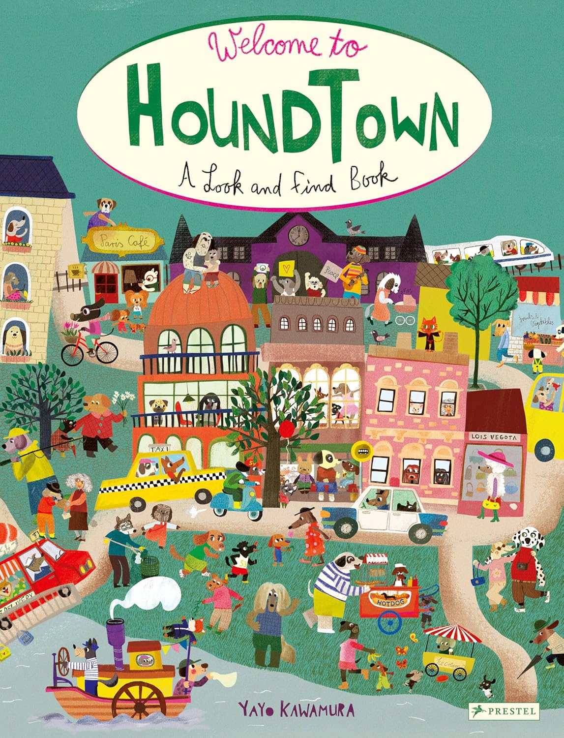 Welcome to Houndtown: A Look and Find Book