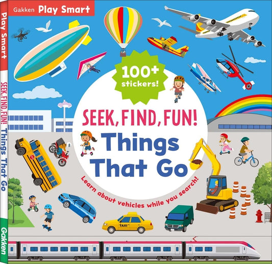 Seek, Find, Fun! Things That Go