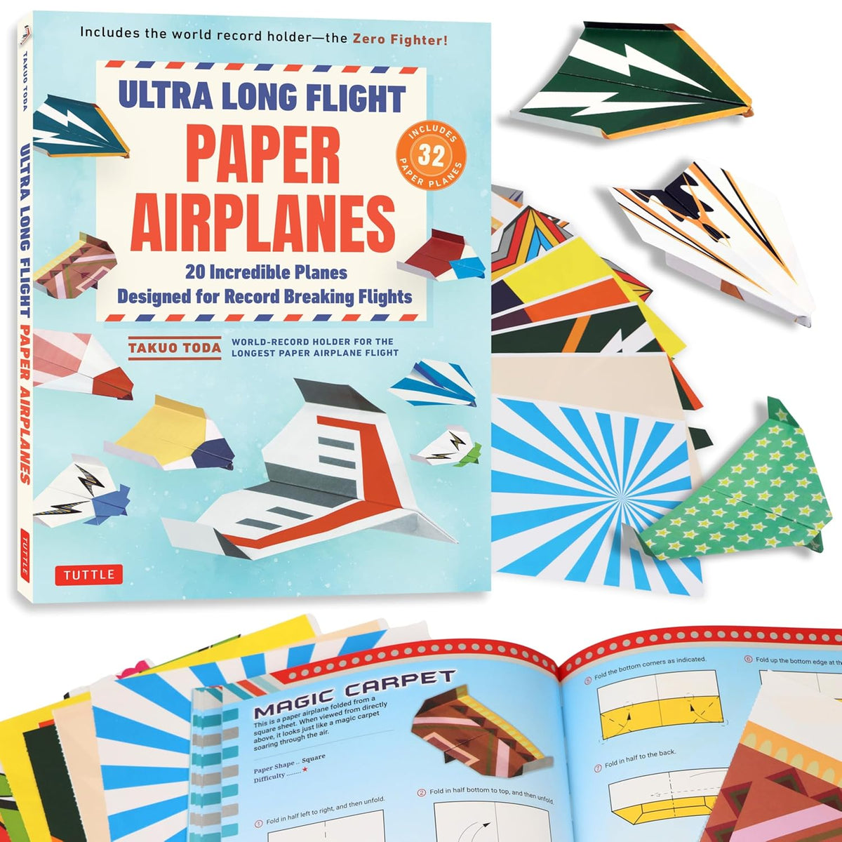 Ultra Long Flight Paper Airplanes: 20 Incredible Planes Designed for Record Breaking Flights