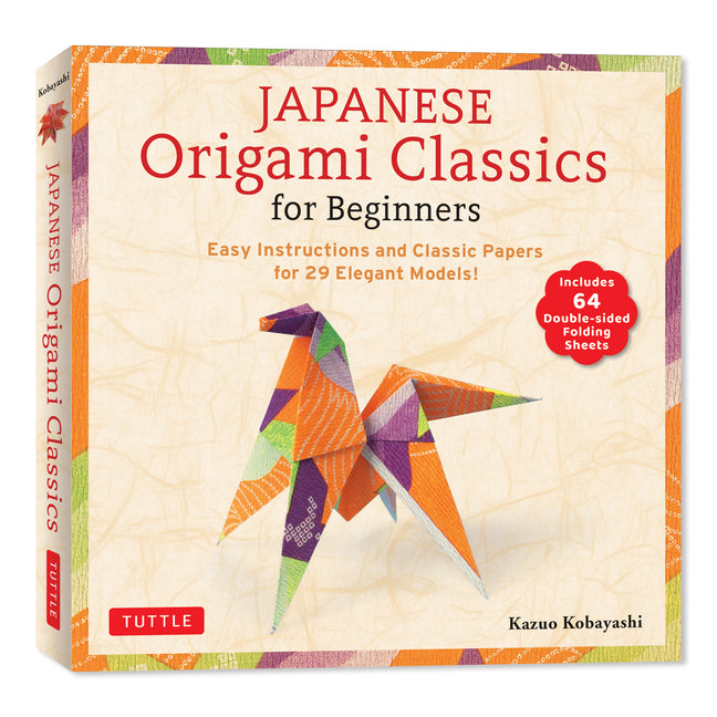 Japanese Origami Classics for Beginners: Easy Instructions and Classic Papers for 29 Elegant Models! [Includes 64 Double-Sided Folding Sheets]