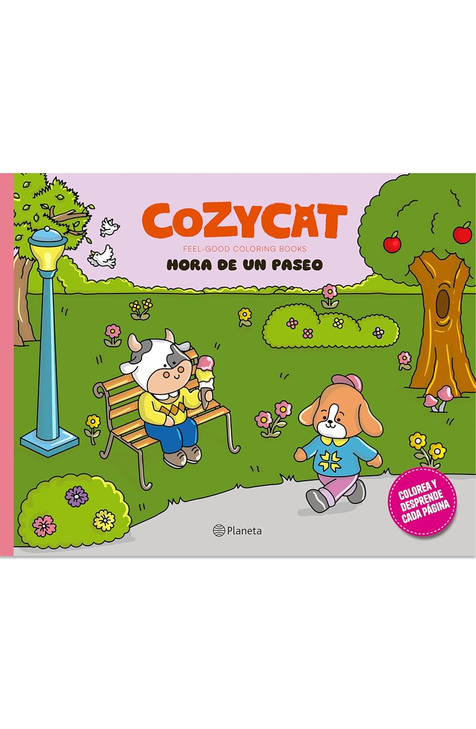 Cozy Cat 8. Hora de Un Paseo / Cozy Cat 8. Time for a Walk (Feel-Good Coloring Books)