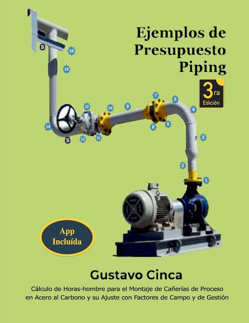 Ejemplos de Presupuesto - Piping (3ra Edicion): Calculo de horas-hombre para el montaje de canerias de proceso en acero al carbono y su ajuste con fac
