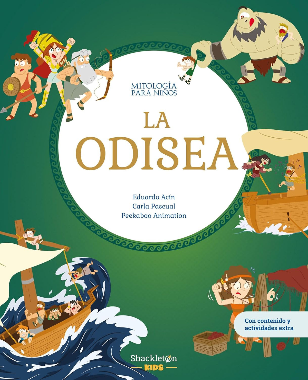 La Odisea / The Odyssey: Las Mejores Historias de la Mitologia Griega Y Romana, Convertidas En Preciosos Cuentos Para Ninos.
