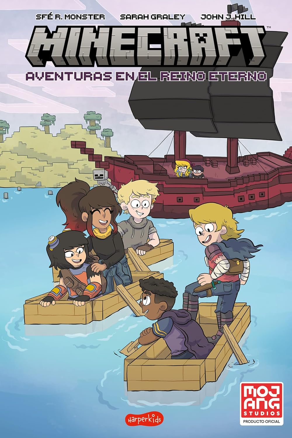 Minecraft Oficial: Aventuras En El Reino Eterno (Comic) (Official Minecraft: Adv: (Official Minecraft: Adventures in the Eternal Realm (Comic Book) -