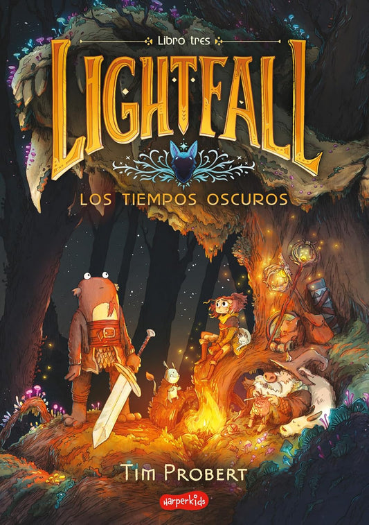 Lightfall: Los Tiempos Oscuros (Libro 3) (Lightfall: The Dark Times - Spanish Ed