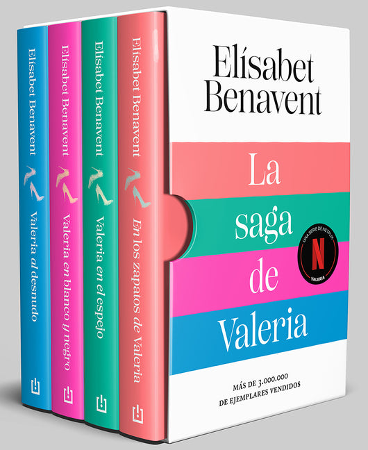 Estuche La Saga de Valeria / The Valeria Series (Boxed Set)