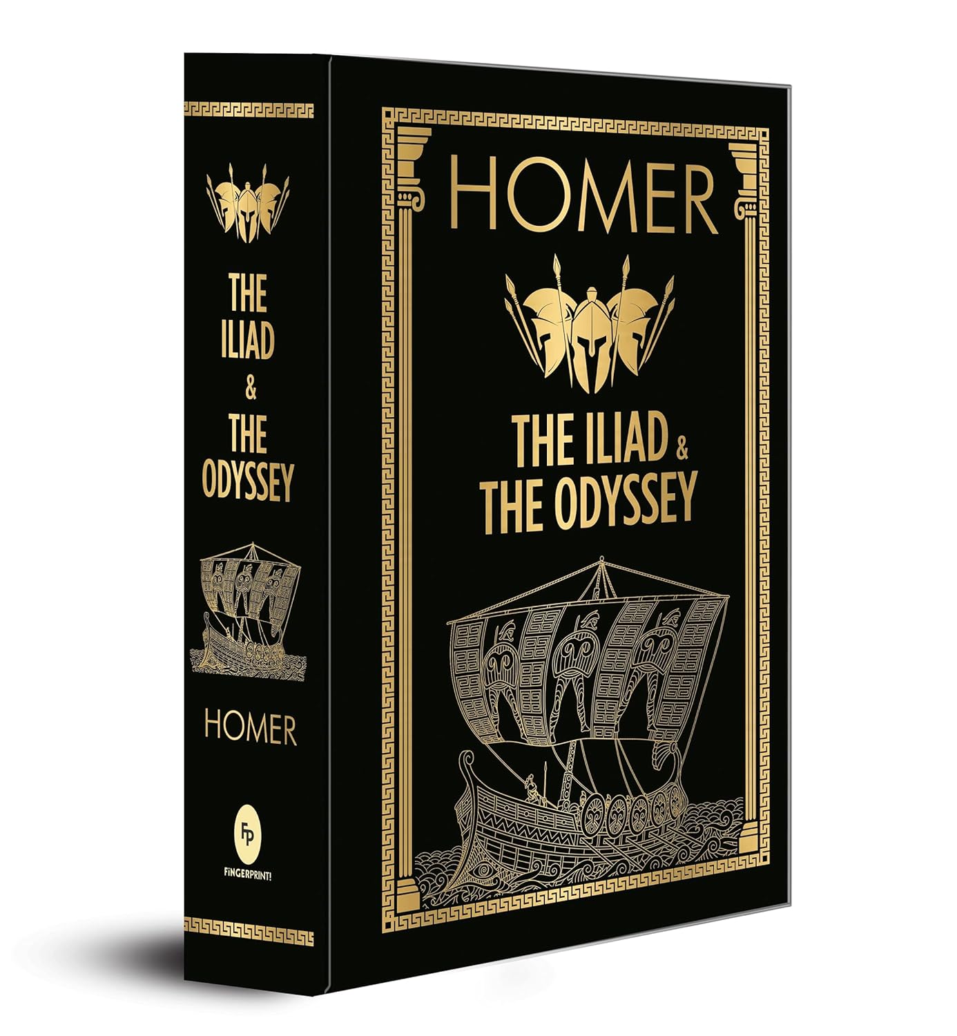 Iliad & the Odyssey (Deluxe Hardbound Edition)