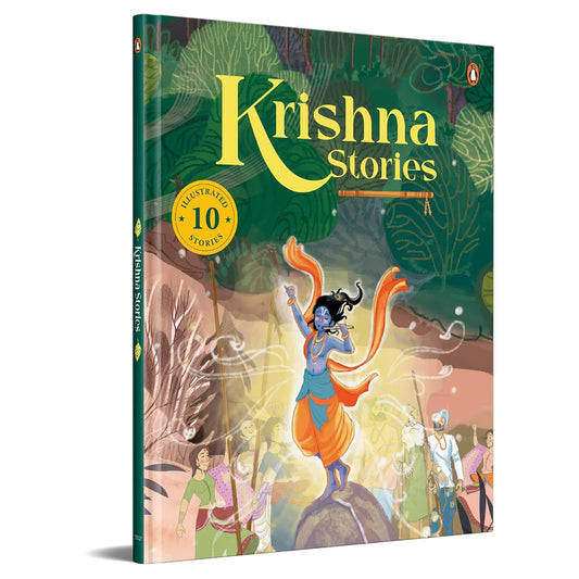 Krishna Stories: 10 Illustrated Stories of Lord Krishna for Children I Hindu Mythology Indian Gods and Goddesses Bedtime Storybook Indian Folklore & L