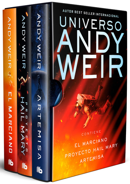 Universo Andy Weir (Edicion Estuche: El Marciano / Proyecto Hail Mary / Artemisa) / Andy Weir Universe (Box Set: The Martian / Project Hail Mary / Art