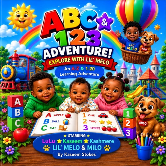 ABC & 123 Adventure: Explore With Lil' Melo - An A-Z & 1-20 Learning Adventure