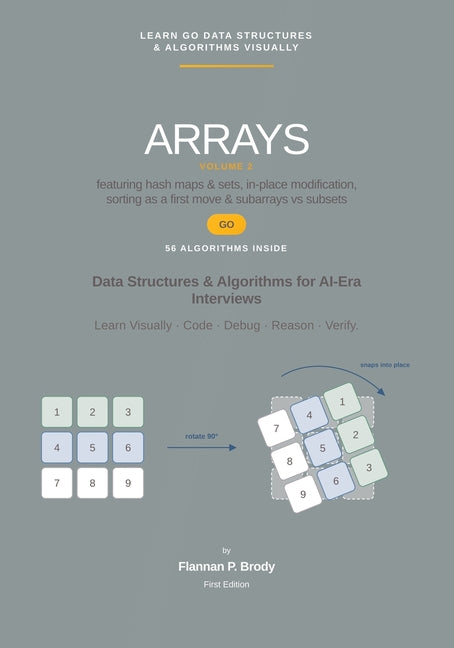 Arrays - Volume 2 - Go Edition: Data Structures & Algorithms for AI-Era Interviews (Full Color)