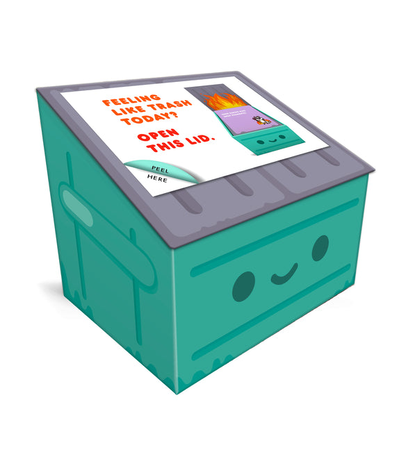 Anti-Affirmations for Your Dumpster Fire Life: A 52-Card Deck and Stand