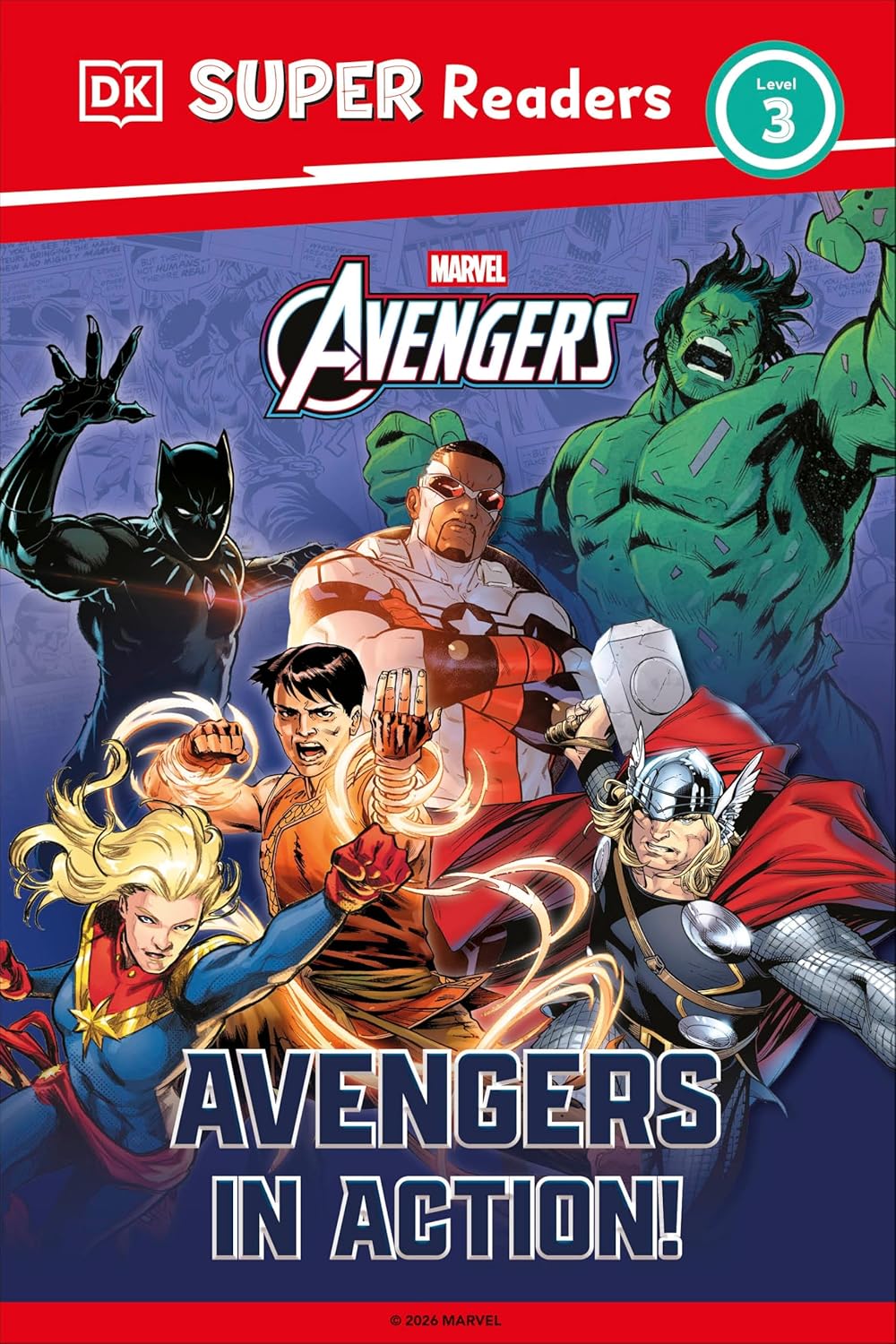 DK Super Readers Level 3 Marvel Avengers in Action