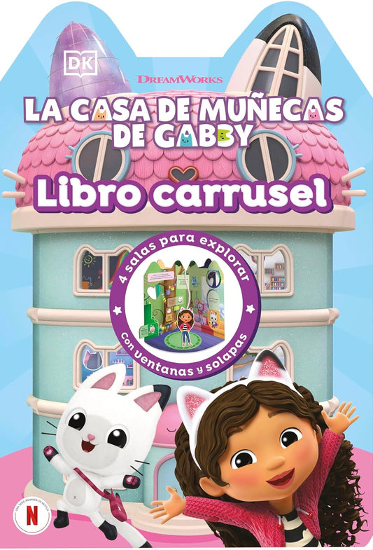 La Casa de Munecas de Gabby (Gabby's Dollhouse Playbook): Libro Carrusel