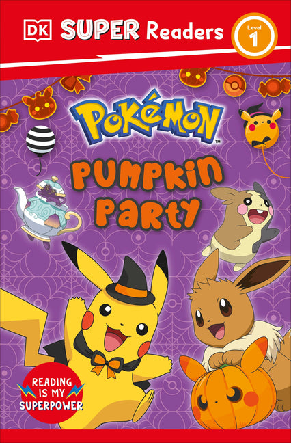 DK Super Readers Level 1 Pokemon Pumpkin Party