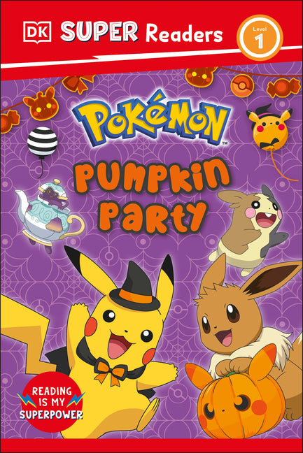 DK Super Readers Level 1 Pokemon Pumpkin Party