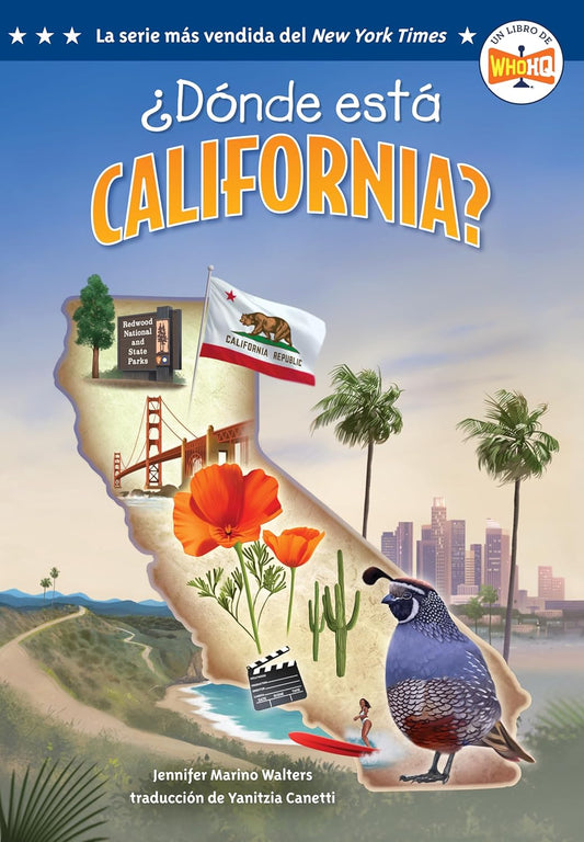 ?Donde Esta California? (Where Is California? Spanish Edition)