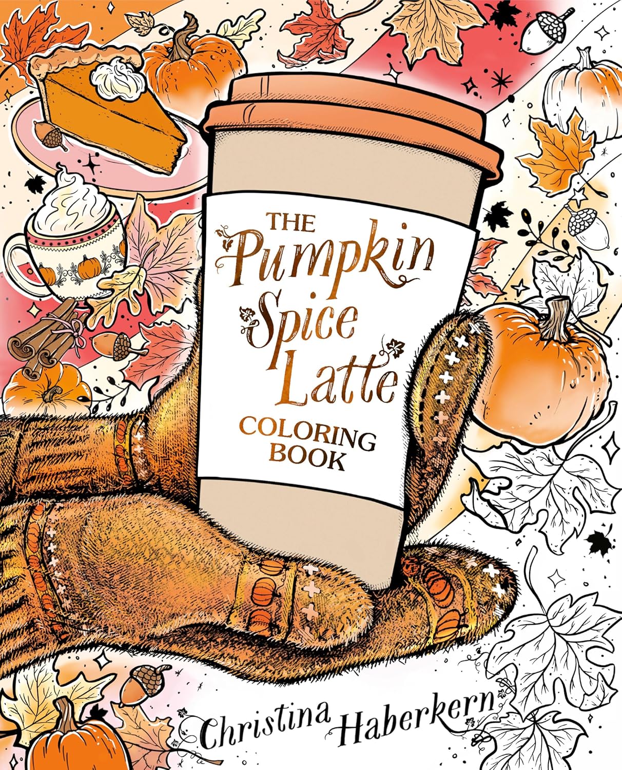 Pumpkin Spice Latte Coloring Book