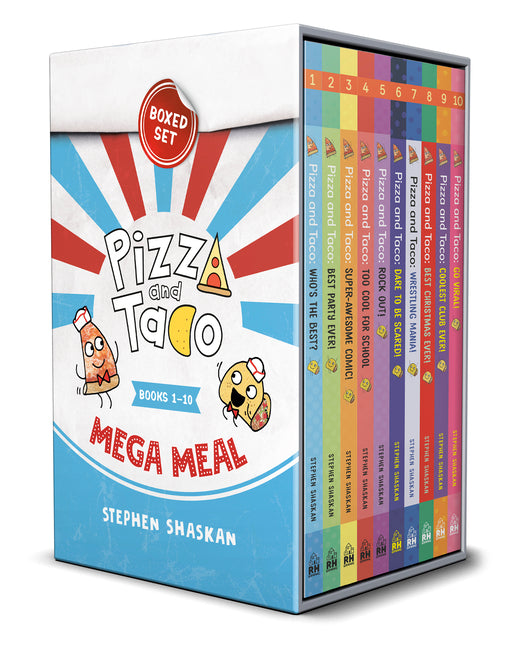 Pizza and Taco Mega Meal Boxed Set (Books 1-10): (A Graphic Novel Boxed Set)