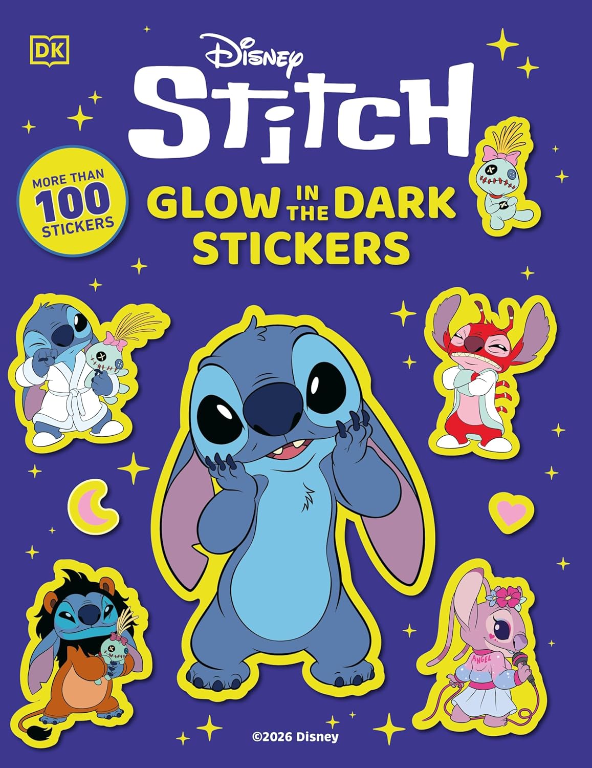 Disney Stitch Glow in the Dark Ultimate Sticker Book