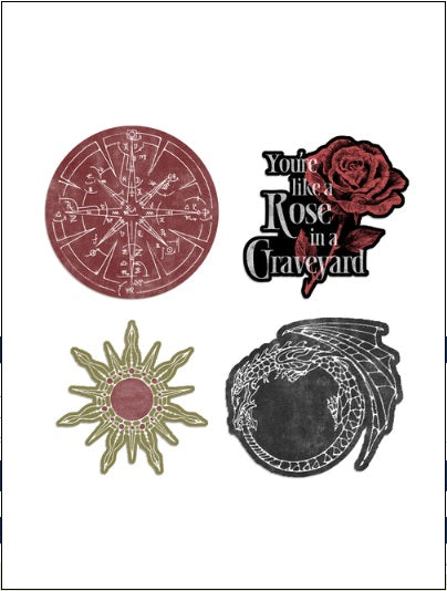 Alchemised Stickers - Sticker Set of 4