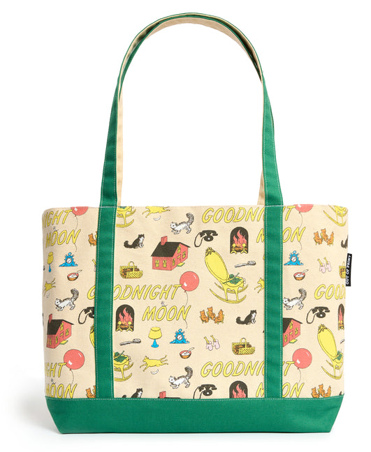 Goodnight Moon Large Zippered Tote Bag