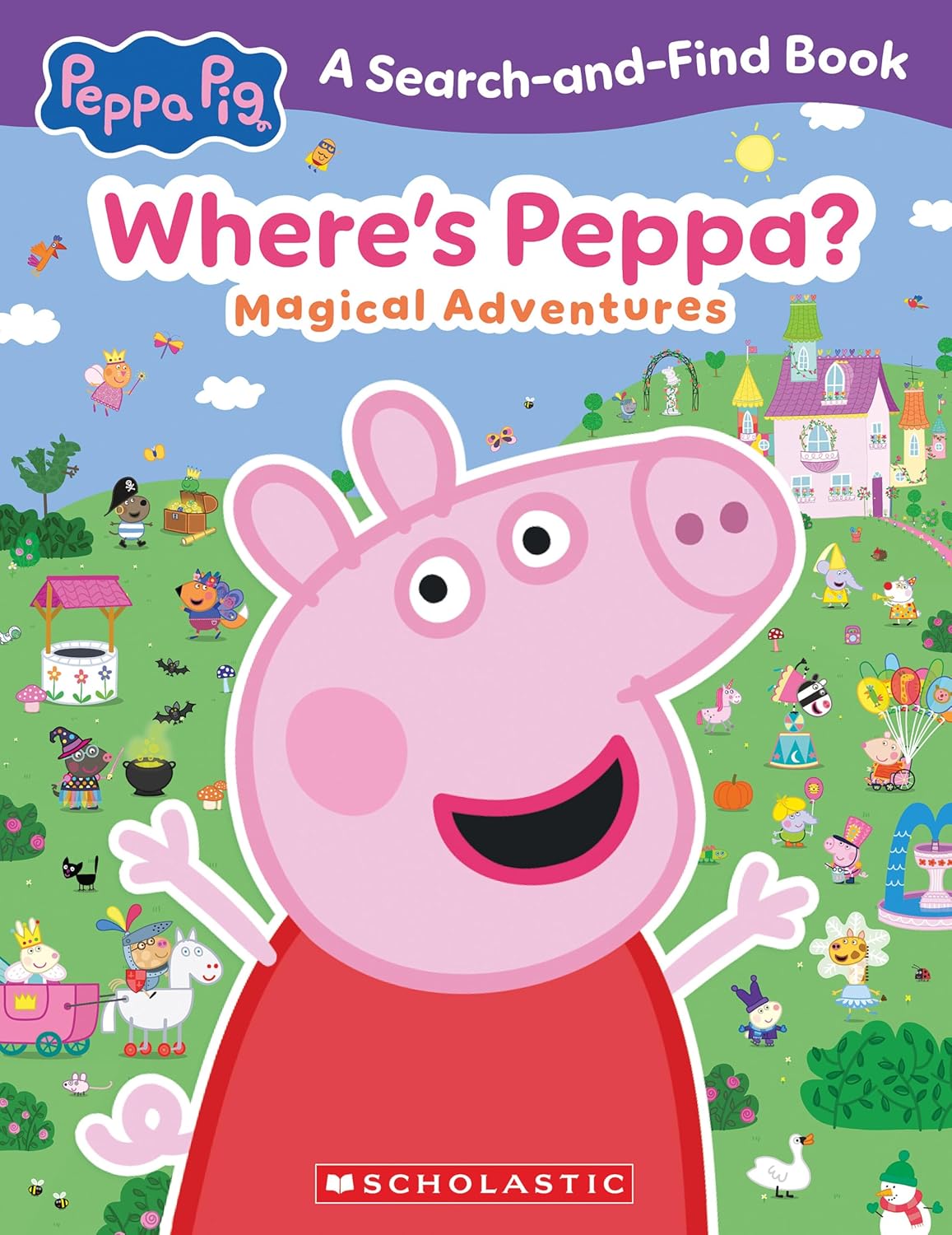 Where's Peppa? Magical Adventures Search-And-Find (Peppa Pig)