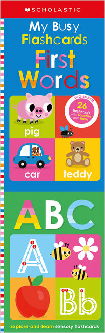 My Busy Flash Cards First Words and Abc: Scholastic Early Learners