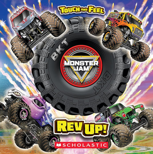Monster Jam: REV Up! a Touch-And-Feel Book