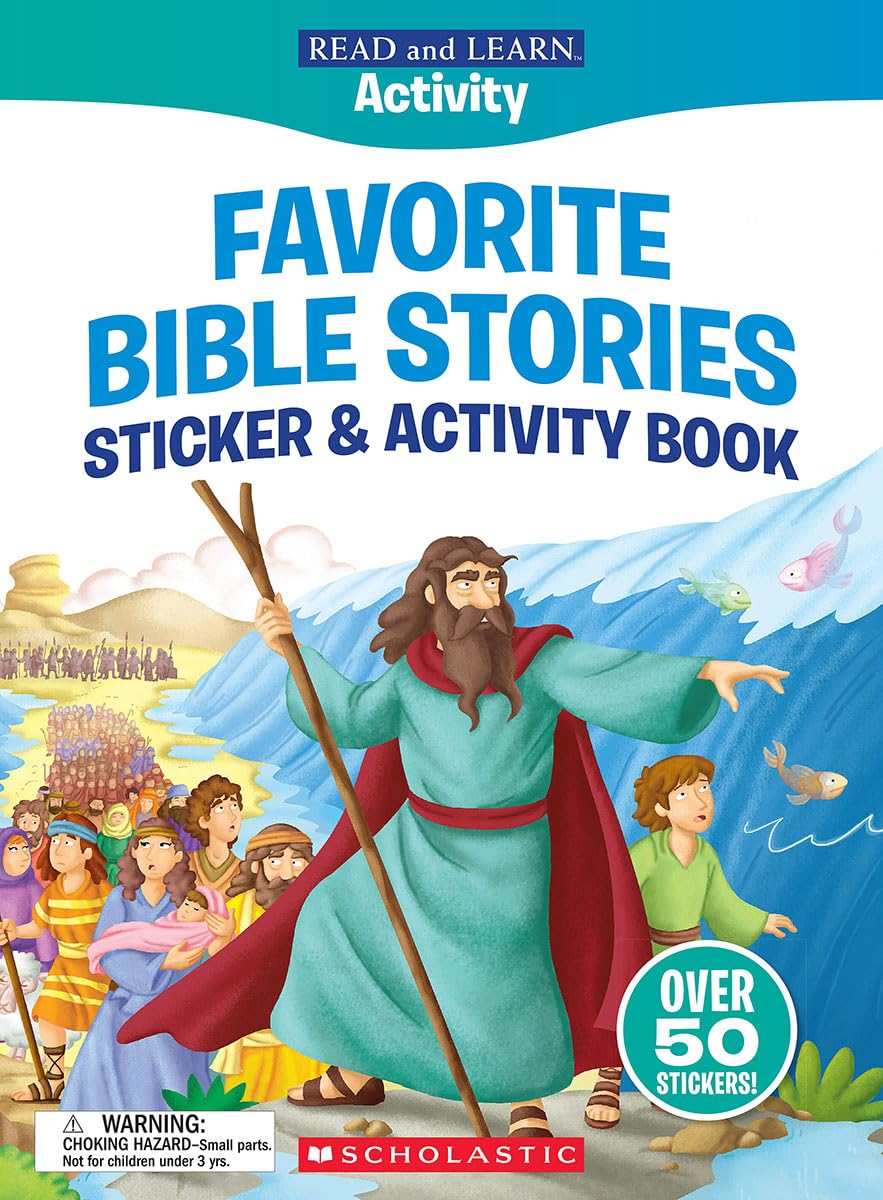 Read and Learn: Favorite Bible Stories Sticker & Activity Book